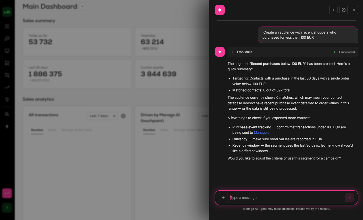 What if you could launch an advanced campaign with a single prompt?