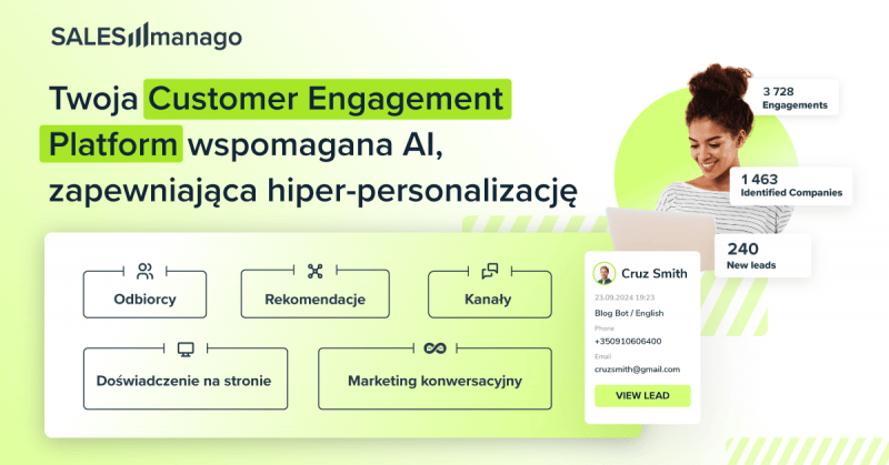 SALESmanago uruchamia platformę marketingową działającą w czasie rzeczywistym, aby skrócić czas tworzenia kampanii z godzin do minut